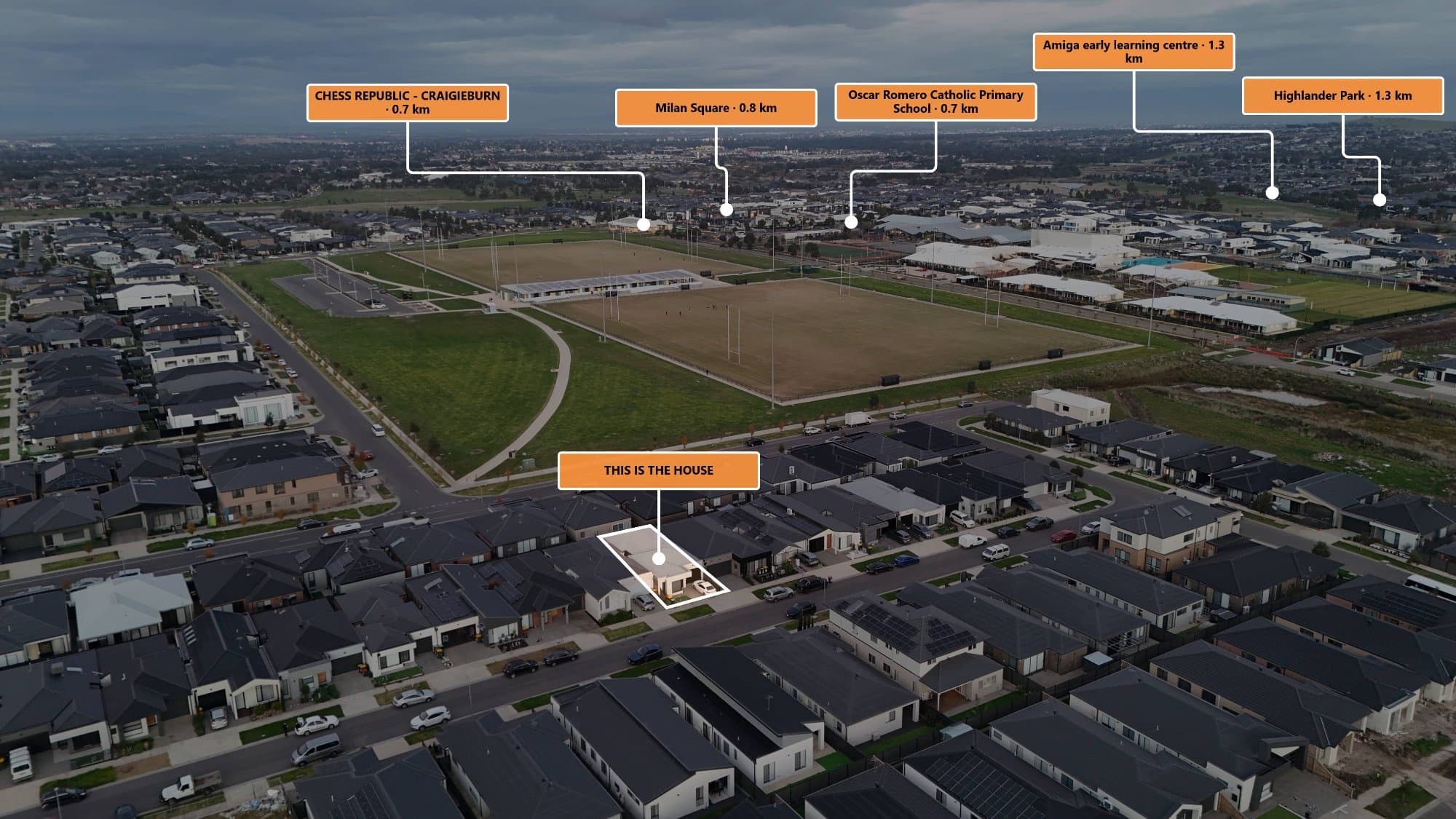 How to Add Property Boundaries to Drone Photos for Real Estate Marketing