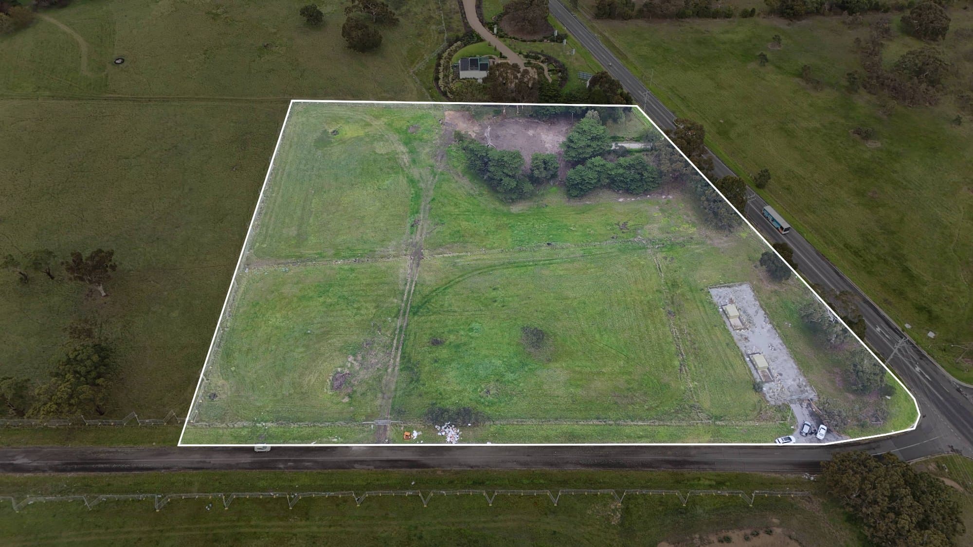 How to Add Property Boundaries to Drone Images for Real Estate